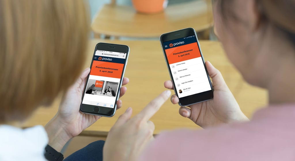 Proviso lanserer deltakerapp: Gi deltakerne en enda bedre opplevelse