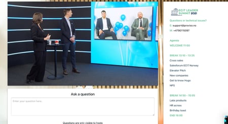 Profesjonalitet i alle ledd: Proviso hjelper ECIT-konsernet med digitale arrangementer