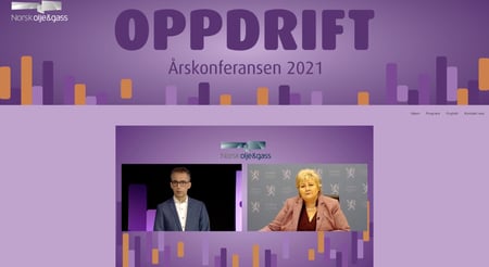 Kundecase: Vellykket samarbeid gav suksess for Norsk olje og gass’ årskonferanse for 2021