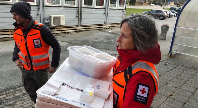 Proviso hjelper Røde Kors med å digitalisere årets julelunsj